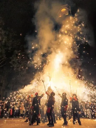 Cultural party in Catalonia, diables
