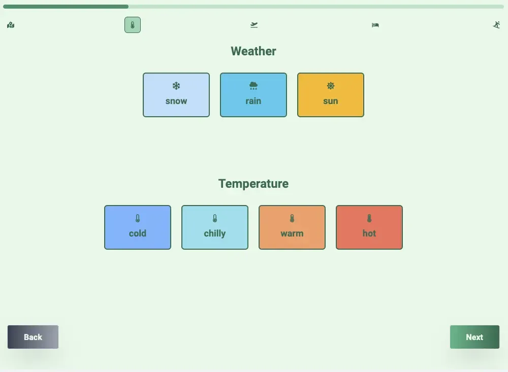 Temperature Step